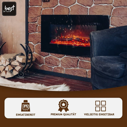 Best for Home Kaminholz Best For Home, Eichenholz 25 cm, Kammergetrocknet & Ofenfertig, fertig für Herd, Kamin, Feuerschalen, Lagerfeuer