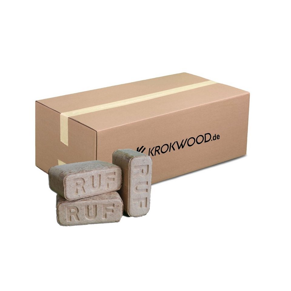 Krok Wood Holzbriketts Krok Wood Holzbriketts RUF, 25 kg, 100% natürlich - kuhlmann.hausgeraete