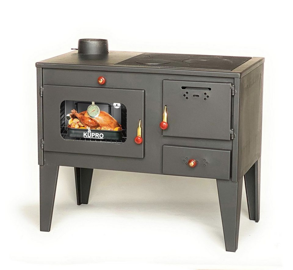 DanDiBo Grillkamin Gartenofen Outdoor Kaminofen mit Backfach und Herdplatte Kamin Ofen - kuhlmann.hausgeraete