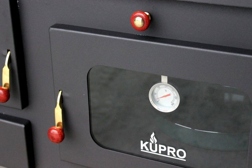 DanDiBo Grillkamin Gartenofen Outdoor Kaminofen mit Backfach und Herdplatte Kamin Ofen - kuhlmann.hausgeraete