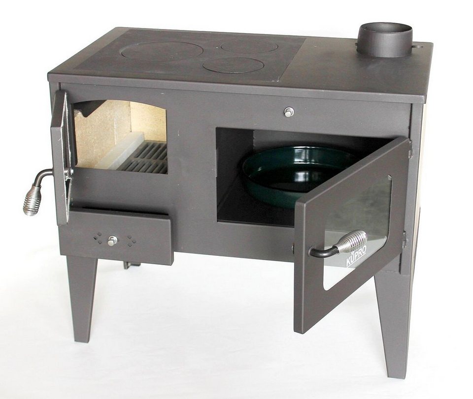 DanDiBo Grillkamin Outdoor Kaminofen mit Backfach und Herdplatte Gartenofen Küche Ofen - kuhlmann.hausgeraete