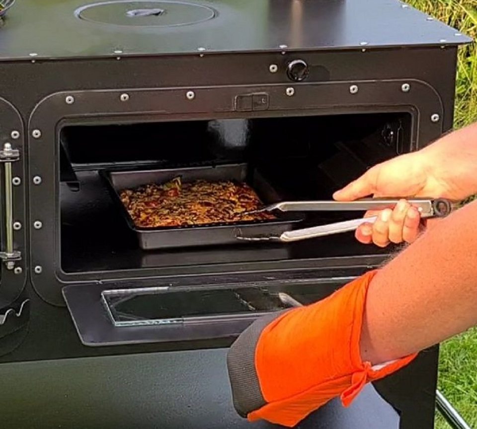 ECOfoxx Grillkamin Gartenherd ELISE - XL - Notkocher - kuhlmann.hausgeraete