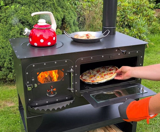 ECOfoxx Grillkamin Gartenherd ELISE - XL - Notkocher - kuhlmann.hausgeraete
