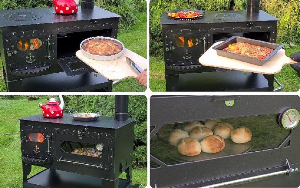 ECOfoxx Grillkamin Gartenherd ELISE - XL - Notkocher - kuhlmann.hausgeraete