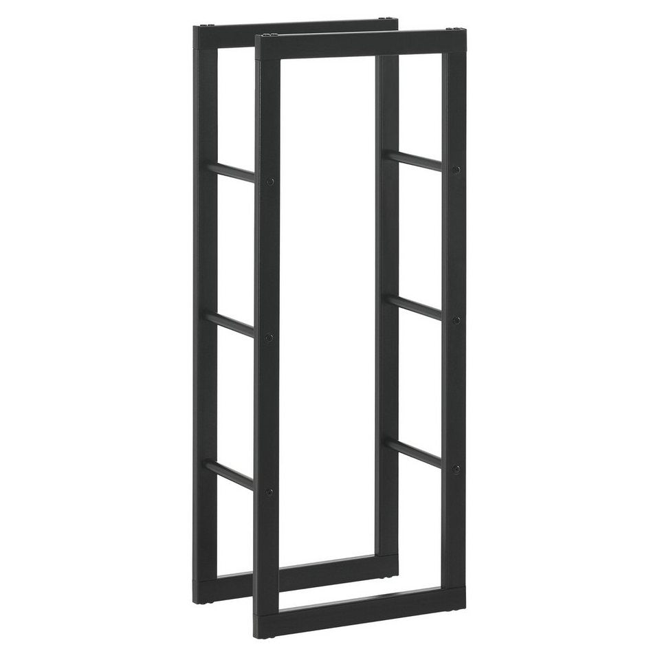 en.casa Kaminholzregal, BxTxH:40x25x100 cm, »Täby« Brennholzregal Metall 40x25x100cm - kuhlmann.hausgeraete