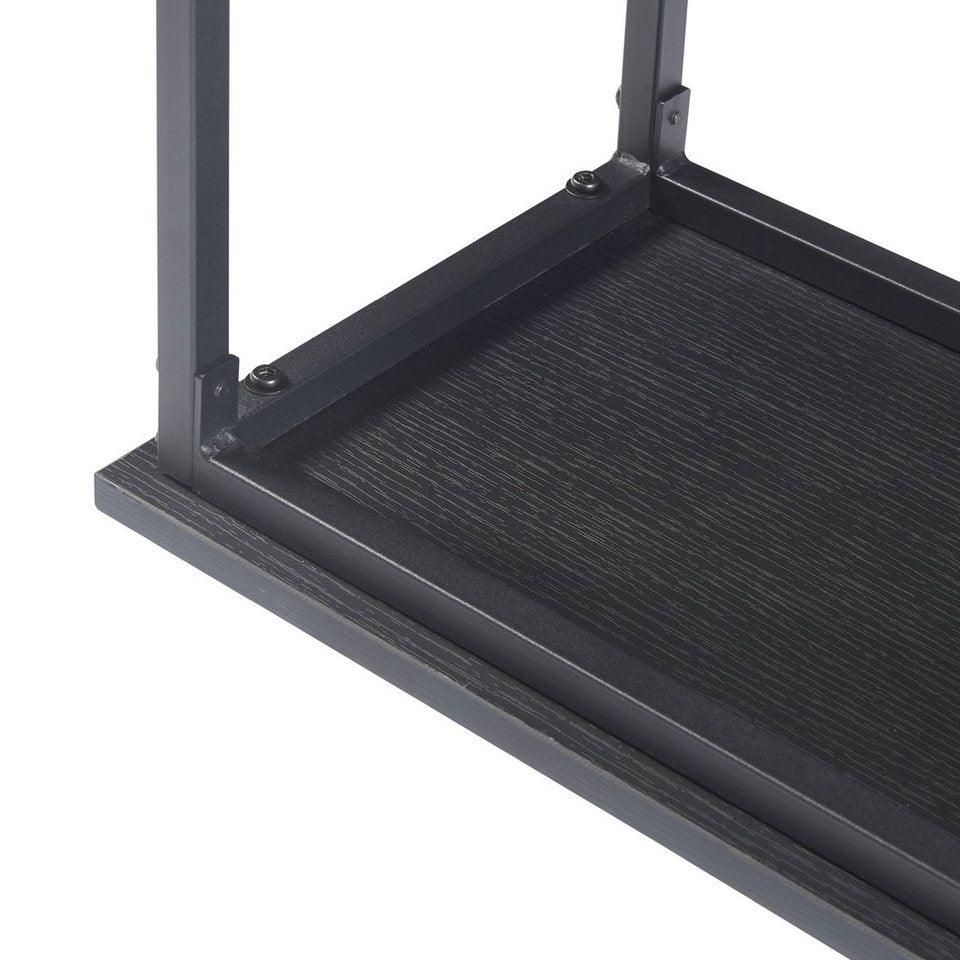 en.casa Kaminholzregal, BxTxH:60x30x112 cm, »Turku« mit Ablagen aus Stahl für Innen - kuhlmann.hausgeraete