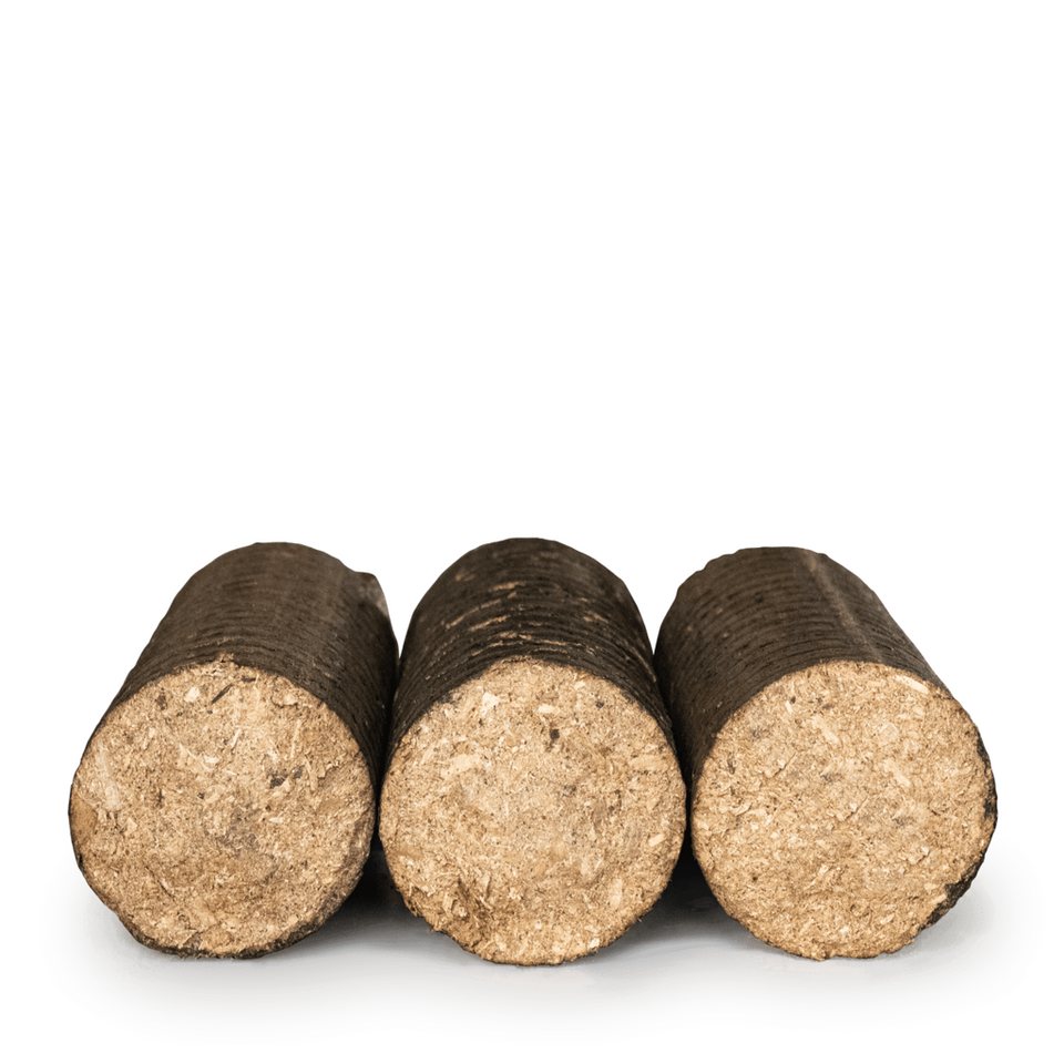 HEIZFUXX Holzbriketts Nestro Hartholz M, 300 kg, (Palette, 25 - St) - kuhlmann.hausgeraete