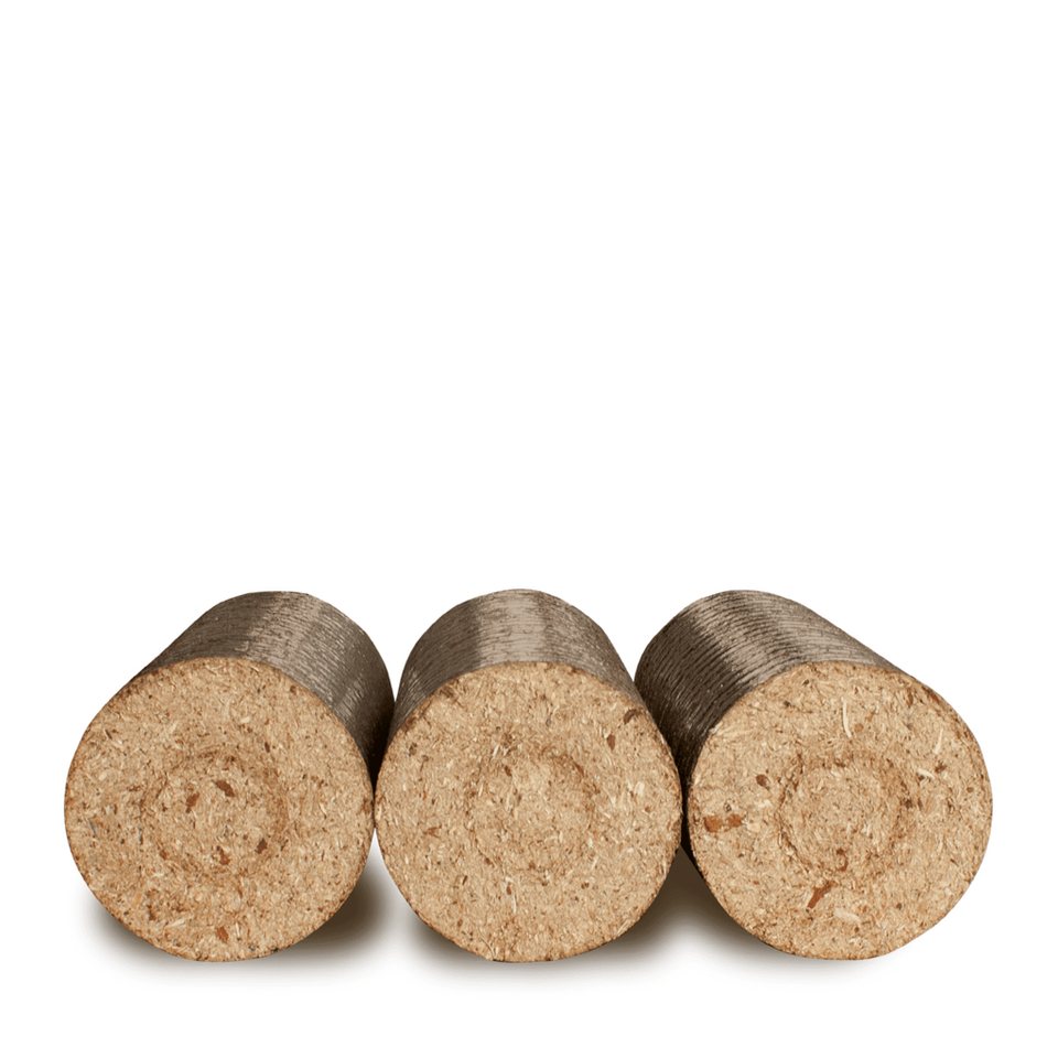 HEIZFUXX Holzbriketts Nestro XL Red, 300 kg, (Palette, 30 - St) - kuhlmann.hausgeraete