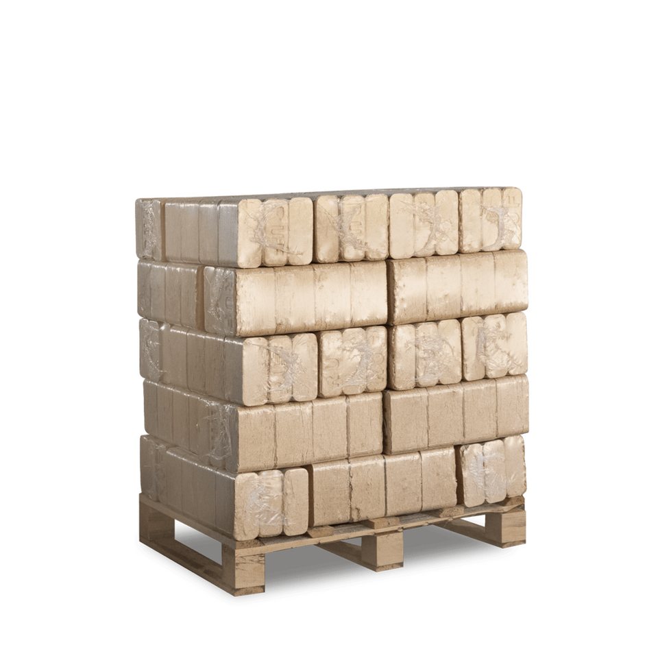 HEIZFUXX Holzbriketts RUF Original Blue, 300 kg, (Palette, 30 - St) - kuhlmann.hausgeraete