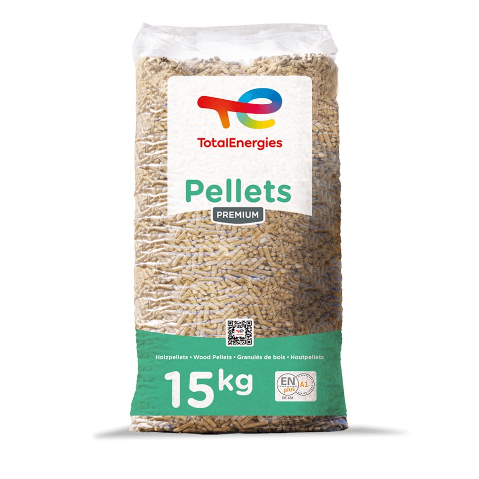 Holzpellets Premium, 975 kg, (Palette, 65 - St) - kuhlmann.hausgeraete