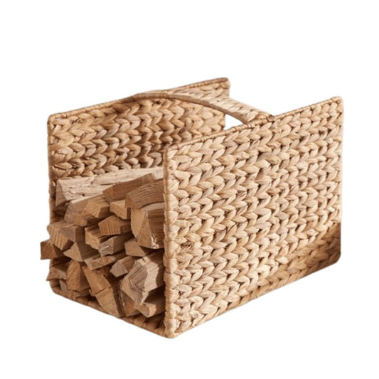 Home - trends24.de Kaminholzkorb Kaminholzkorb Holz Korb Kamin Wasserhyazinthe Brennholz Aufbewahrung - kuhlmann.hausgeraete