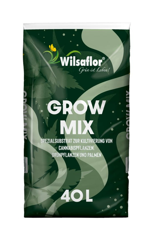 JSM-Brennholz Pflanzerde JSM - Wilsaflor® Grow Mix Kultursubstrat 40 L, 40 Liter