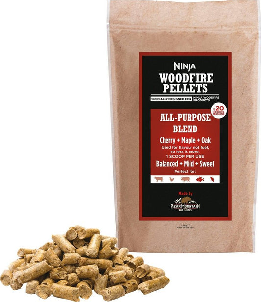 NINJA Holzpellets Ninja Woodfire Pellets Allzweckmischung 900g XSKOGAPLT2EU, 0,91 kg, (1-St)